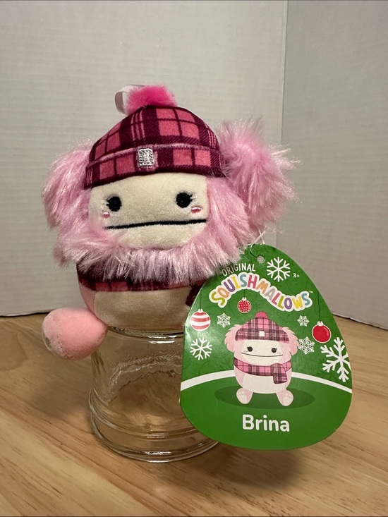 Squishmallows Other - Brina the Bigfoot Squishmallow 4 inches Chistmas Ornament 🎄 🎅 NWT